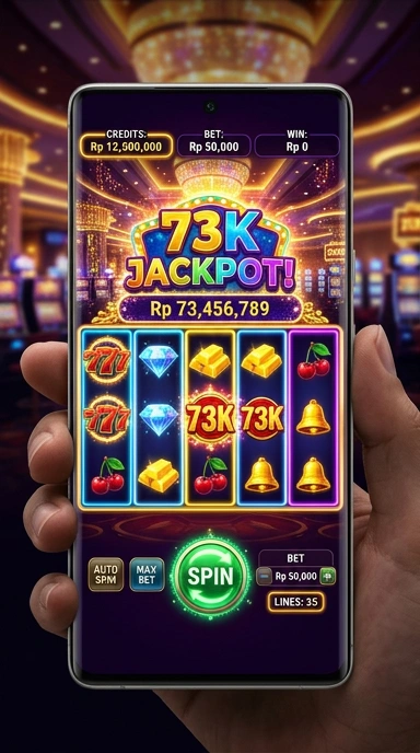 73k — cuplikan layar ringkas